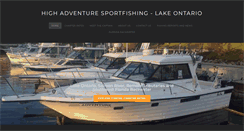 Desktop Screenshot of highadventurefishing.com